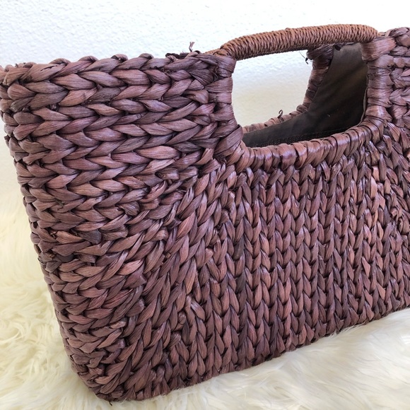 Basket Bag - Brown - Picture 2 of 8